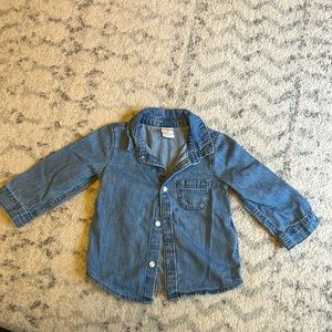 H&M Denim Button-Up